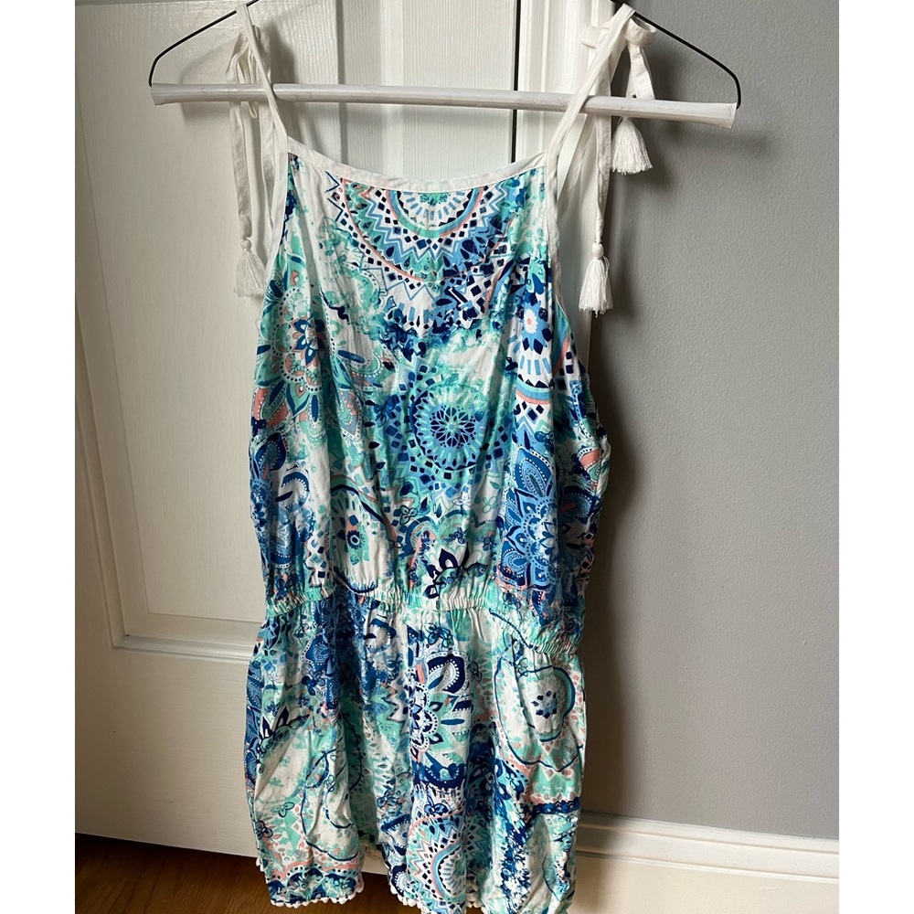 EUC Justice Girls Romper Onesie Sz 14